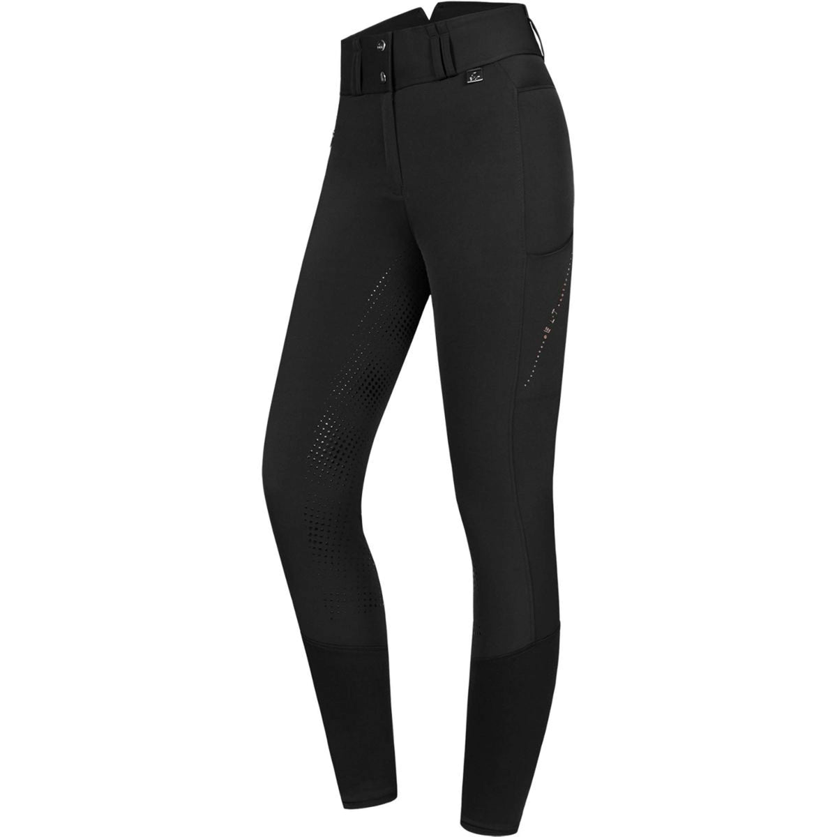 ELT Pantalon d'Équitation Mina Thermo Noir