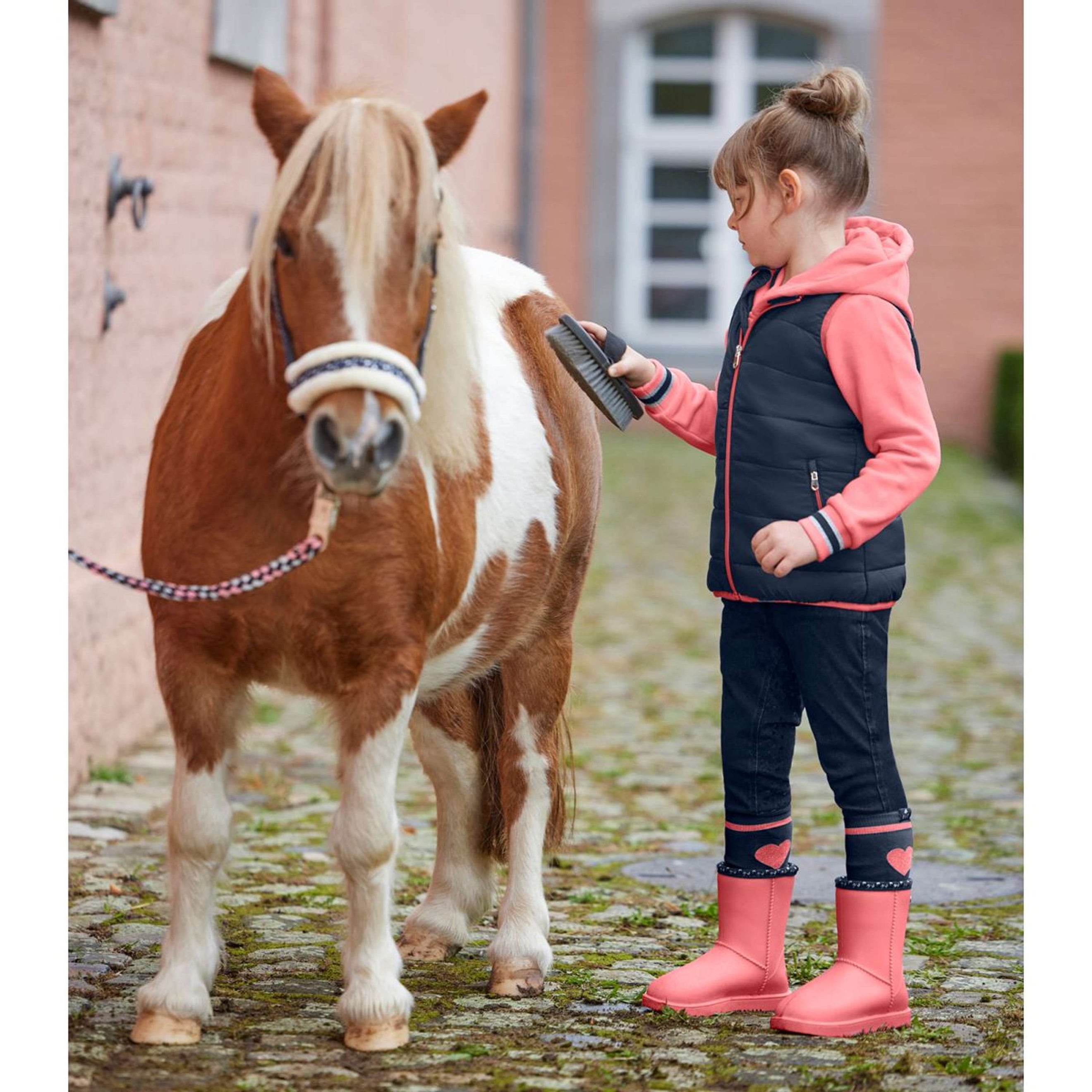 ELT Bottes d'Extérieur Rainless Enfants Rose