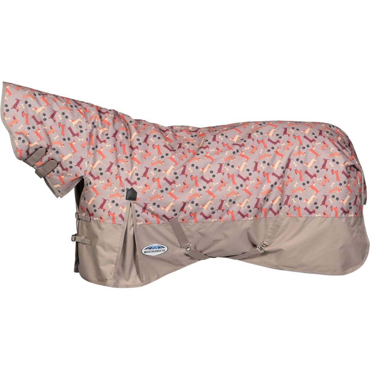 Weatherbeeta Comfitec Essential Combo Neck Medium Dachshund Print