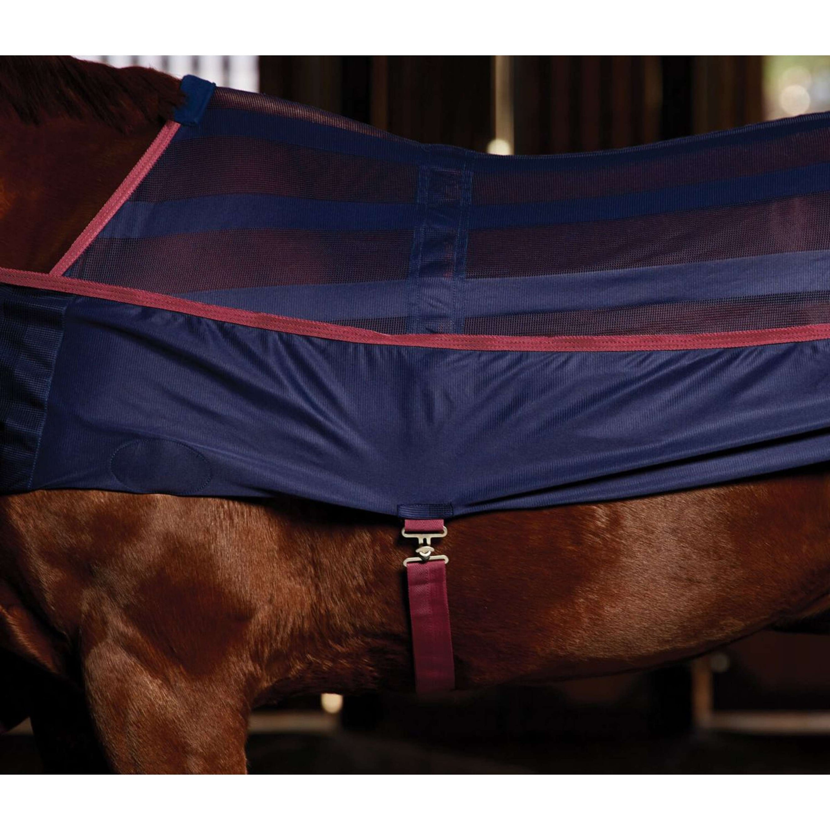 WeatherBeeta Chemise Rafraîchissante Scrim Standard Neck Marine/Bordeaux WeatherBeeta Chemise Rafraîchissante Scrim Standard Neck Marine/Bordeaux