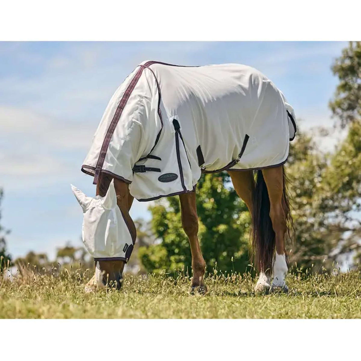 WeatherBeeta ComFiTec Essential Mesh II Combo Neck Blanc/Marron/Gris