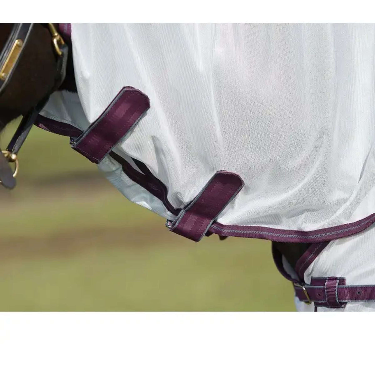 WeatherBeeta ComFiTec Essential Mesh II Combo Neck Blanc/Marron/Gris