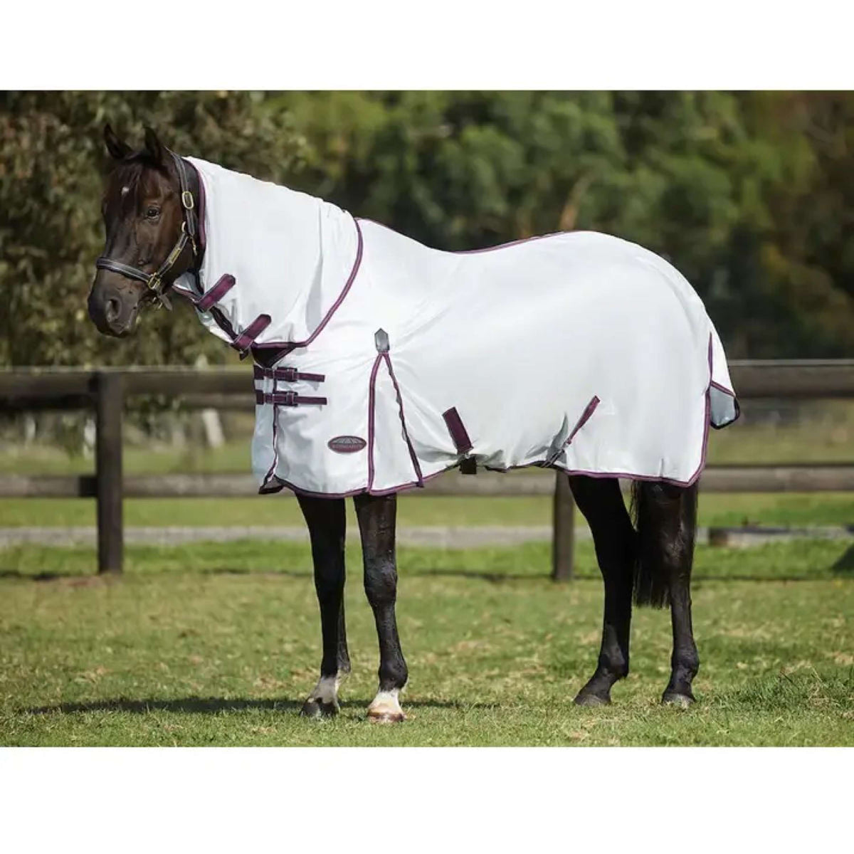 WeatherBeeta ComFiTec Essential Mesh II Combo Neck Blanc/Marron/Gris