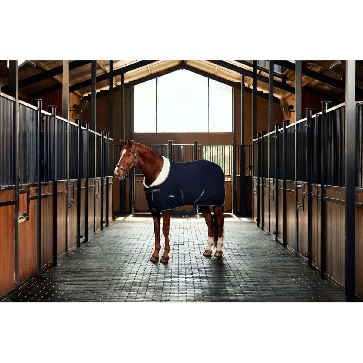 WeatherBeeta Couverture Polaire Sherpa Cooler Standard Neck Navy/Charcoal