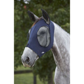 Weatherbeeta Masque Anti-Mouches Deluxe Stretch Bug avec Oreilles Marin/Noir