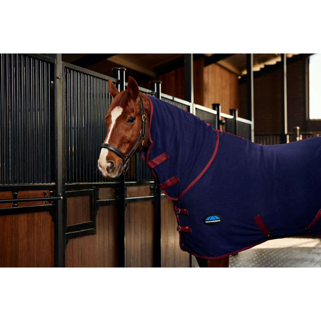 WeatherBeeta Couverture Polaire Anti-Static Cooler Combo Neck Marine/Bordeaux
