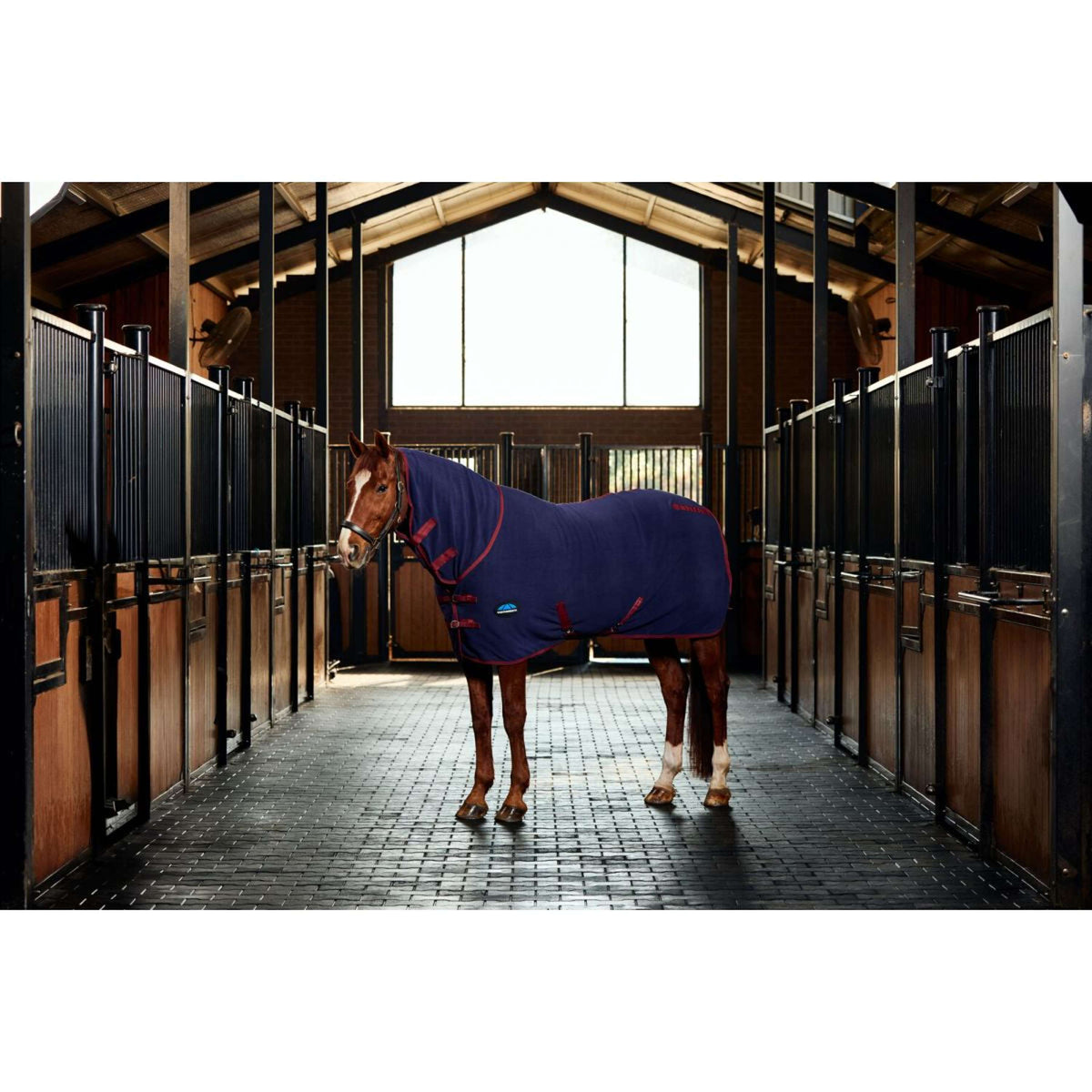 WeatherBeeta Couverture Polaire Anti-Static Cooler Combo Neck Marine/Bordeaux