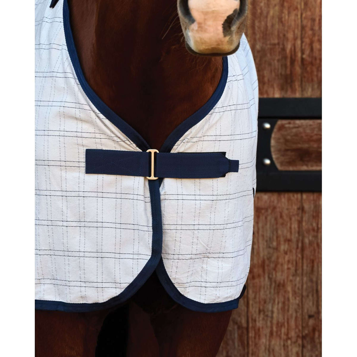 WeatherBeeta ComFiTec Cotton Sheet liner blanc/marine