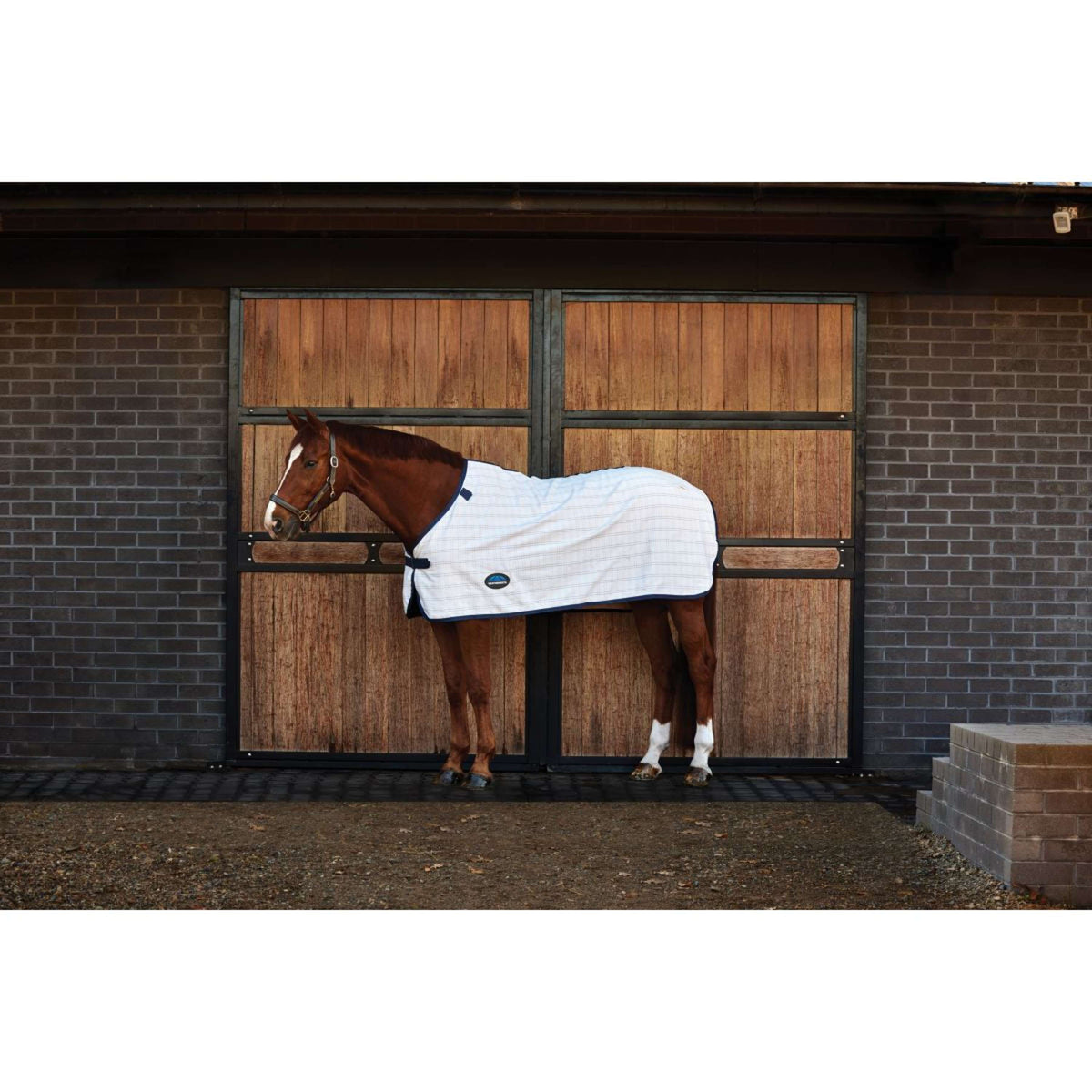 WeatherBeeta ComFiTec Cotton Sheet liner blanc/marine