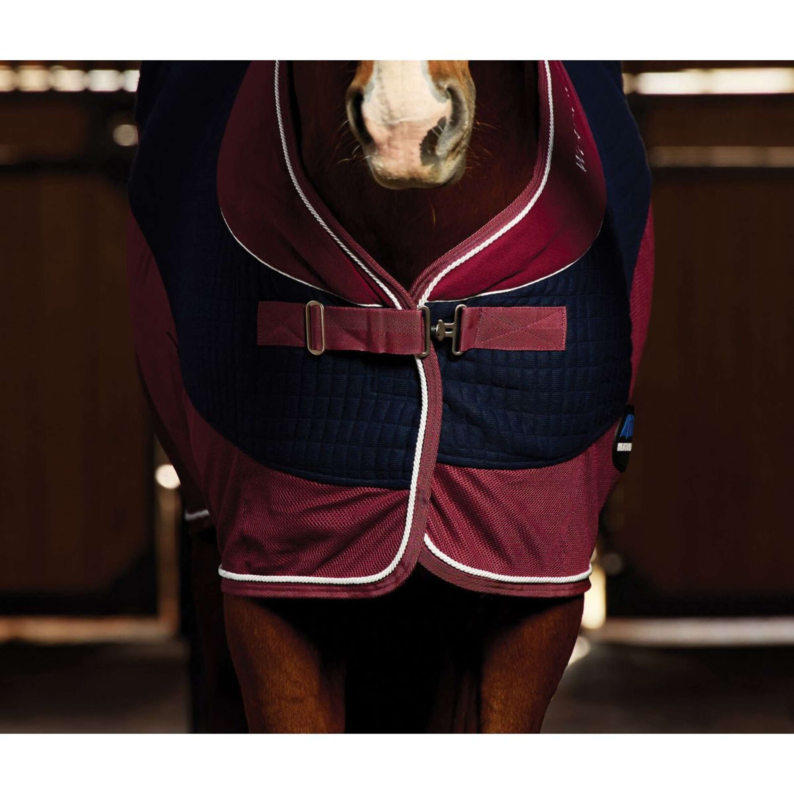 WeatherBeeta Couverture Polaire Thermo-Air Standard Neck Marine/Bordeaux WeatherBeeta Couverture Polaire Thermo-Air Standard Neck Marine/Bordeaux