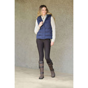 Weatherbeeta Gilet Sans Manches Hapur Heat Seal Quilted Navy Iris