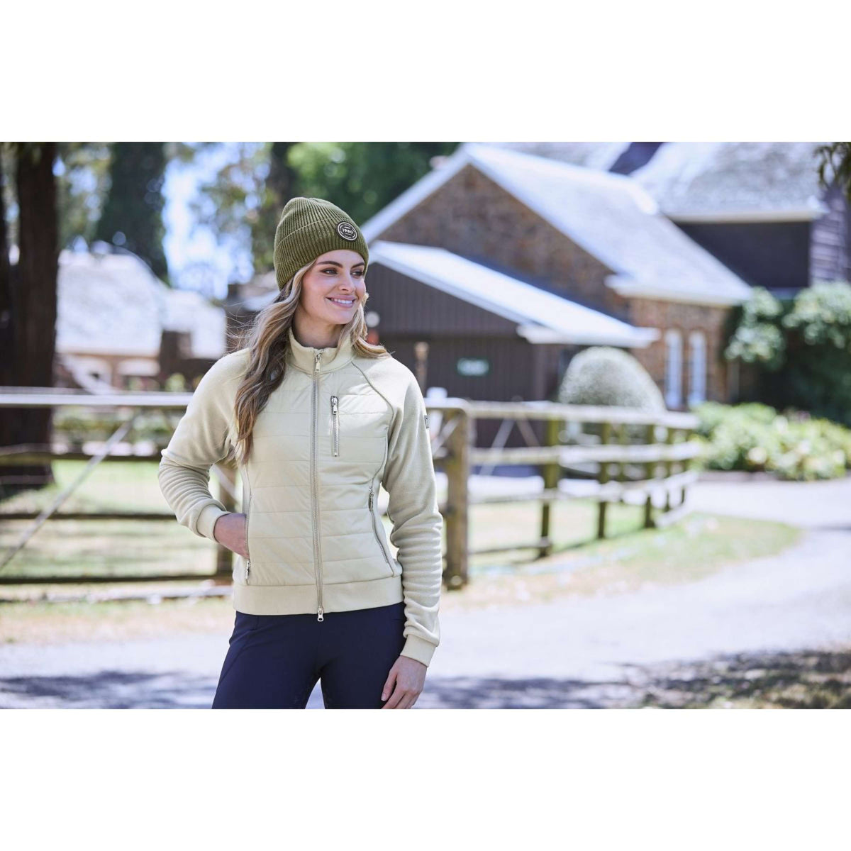 Weatherbeeta Bonnet Fleece Lined Olive Night