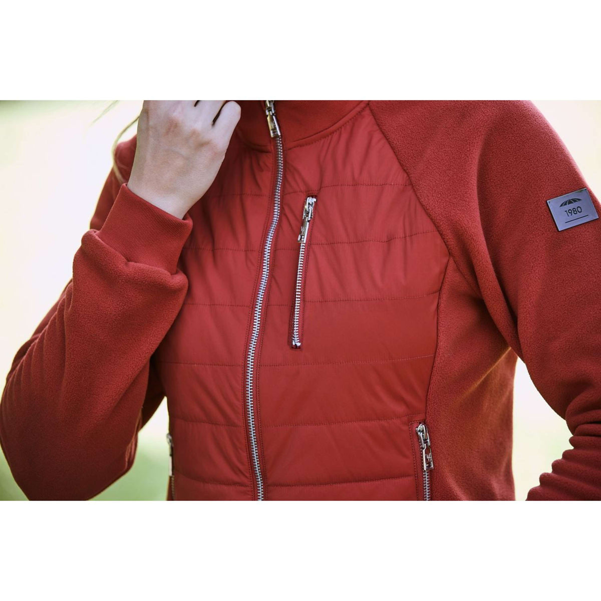 Weatherbeeta Blouson Halifax Hybrid Red Ochre