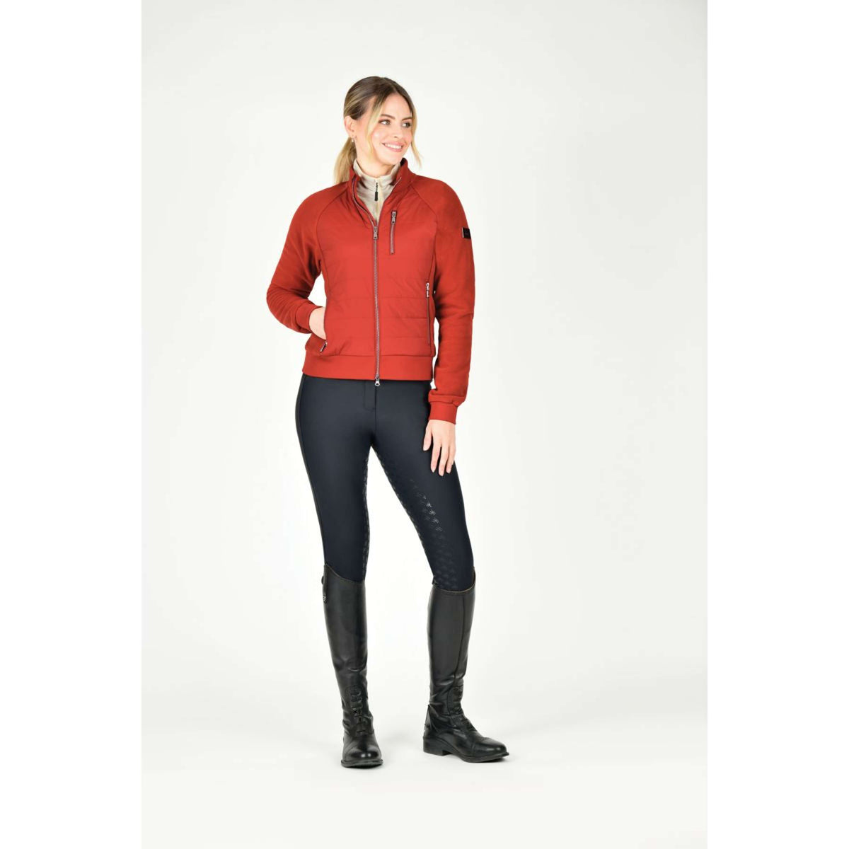 Weatherbeeta Blouson Halifax Hybrid Red Ochre