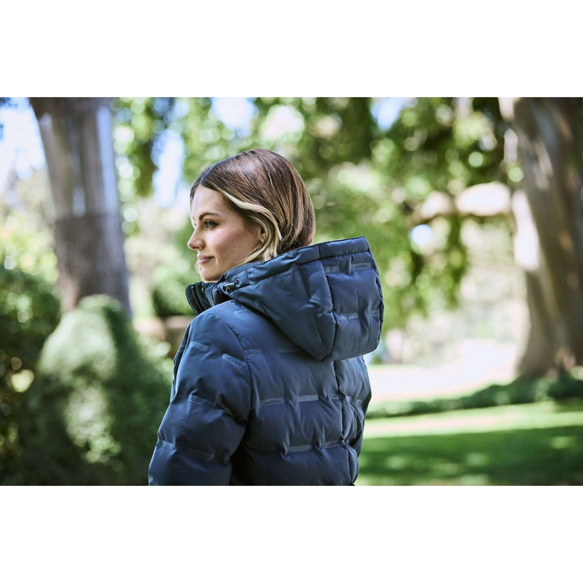 Weatherbeeta Veste Helsinki Heat Seal Quilted Navy Iris