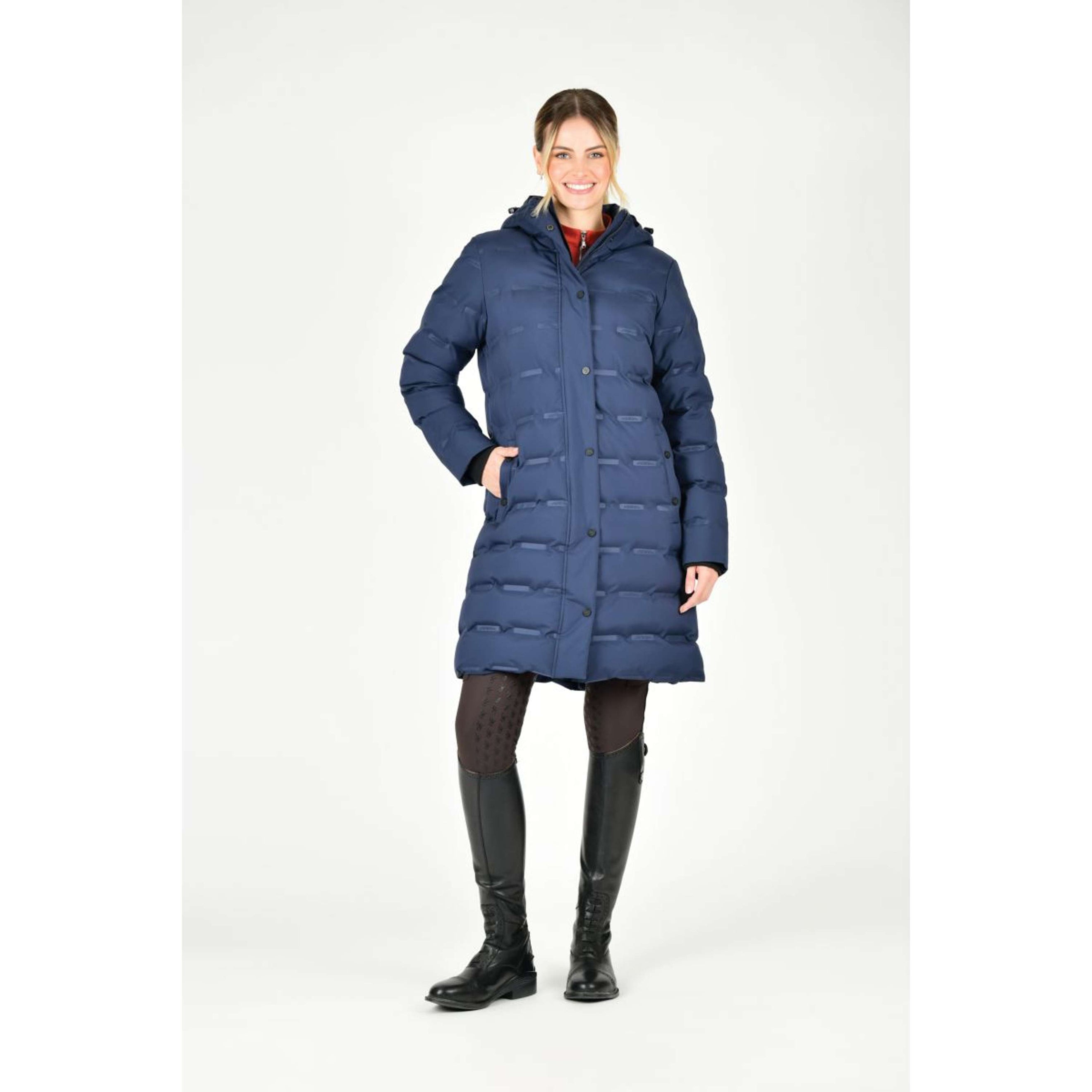 Weatherbeeta Veste Helsinki Heat Seal Quilted Navy Iris