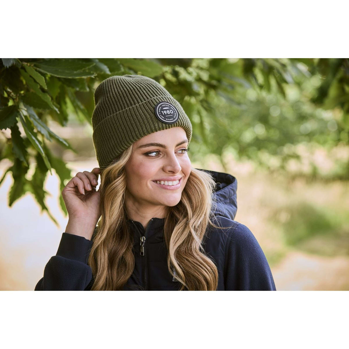 Weatherbeeta Bonnet Fleece Lined Olive Night