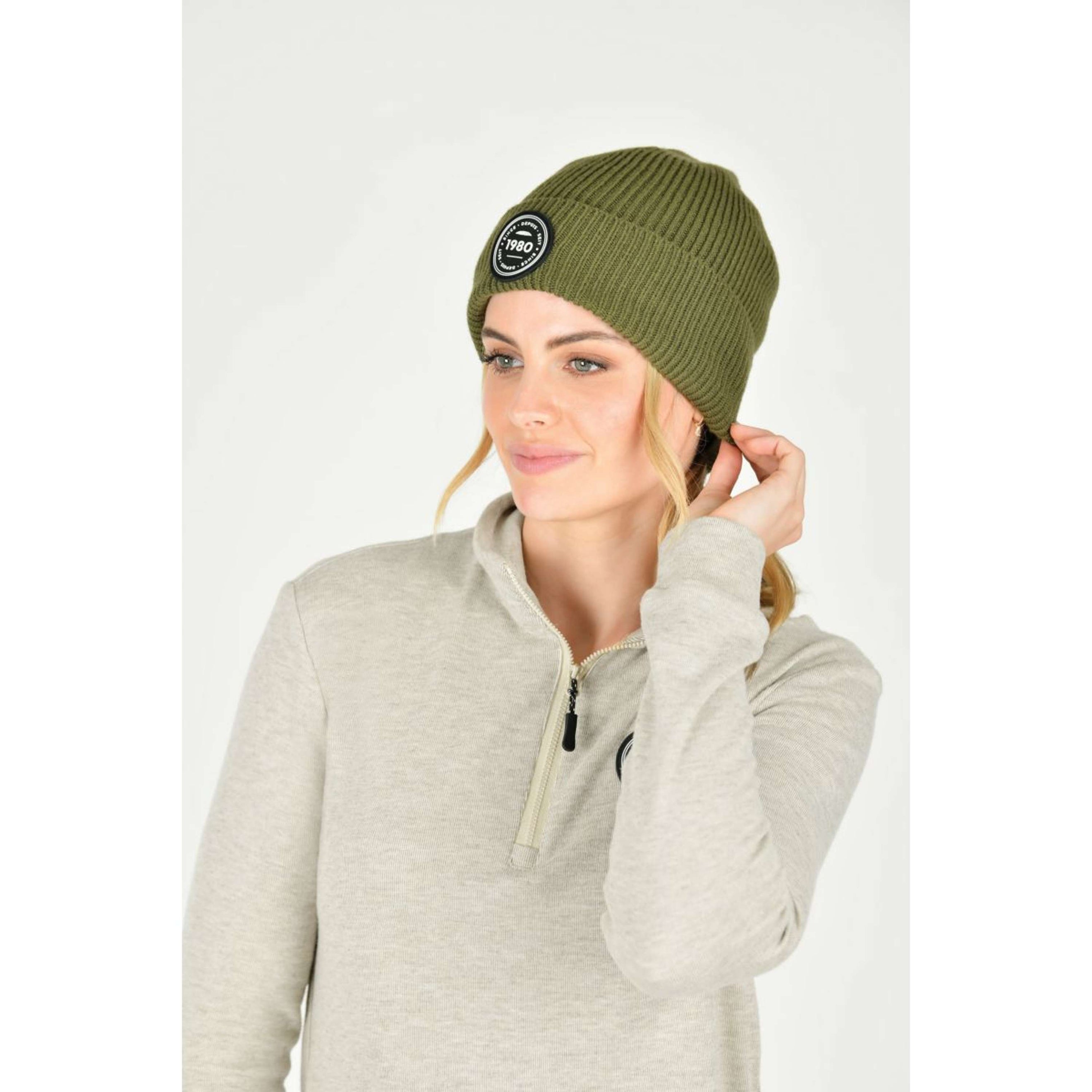 Weatherbeeta Bonnet Fleece Lined Olive Night