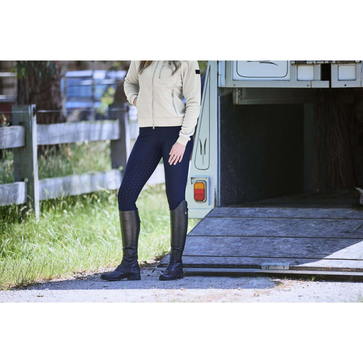 Weatherbeeta Legging d'Équitation Thermal Sky Captain