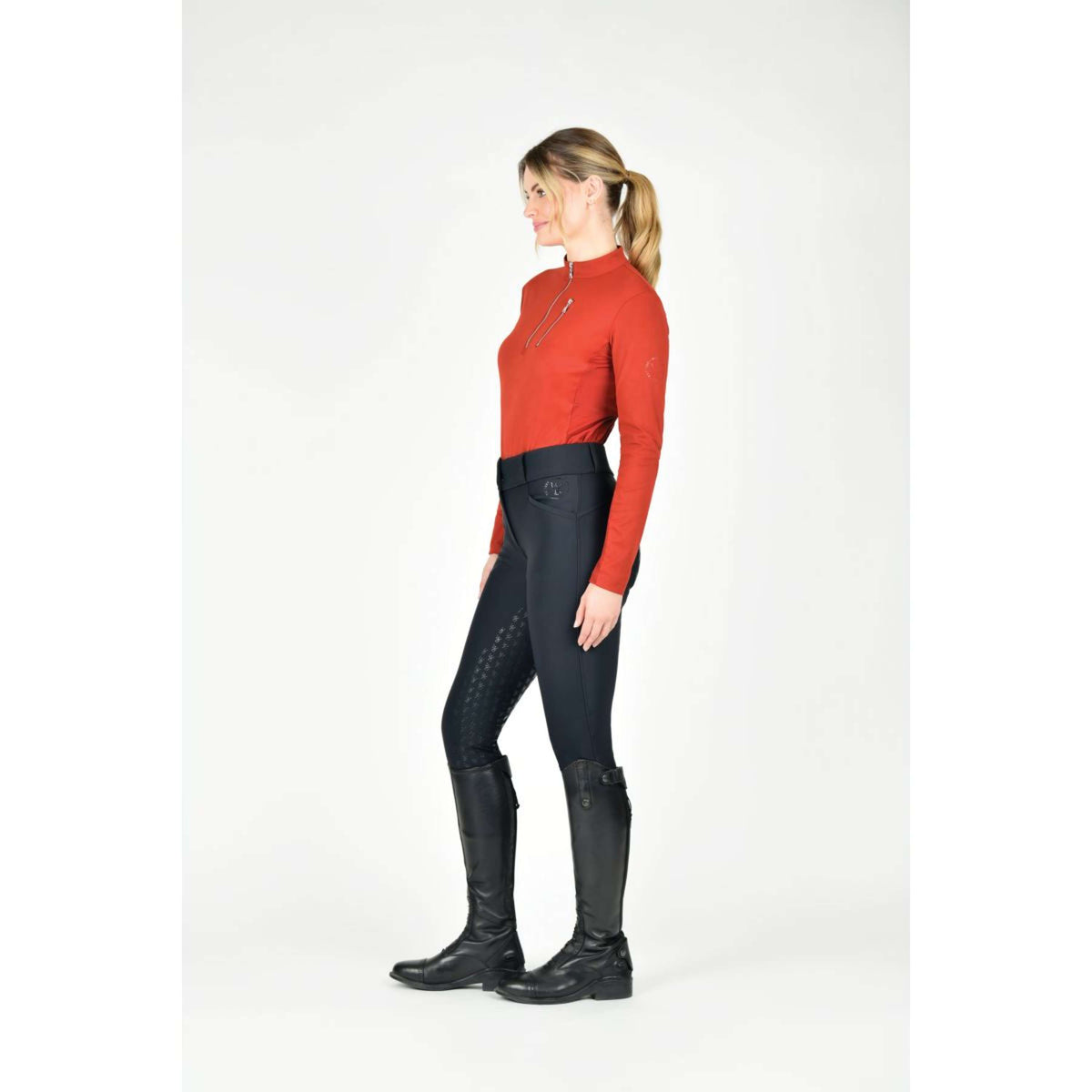 Weatherbeeta Pantalon d'Équitation Thermal Waterproof Noir