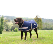 Weatherbeeta Couverture pour Chien Comfitec Essential Navy/Silver/Red