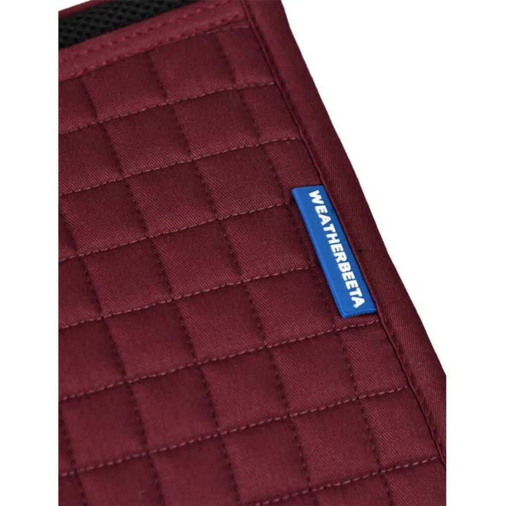 WeatherBeeta Tapis de Selle Prime Air-Tec Dressage Bordeaux
