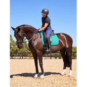 WeatherBeeta Tapis de Selle Prime Air-Tec Dressage Turquoise foncé