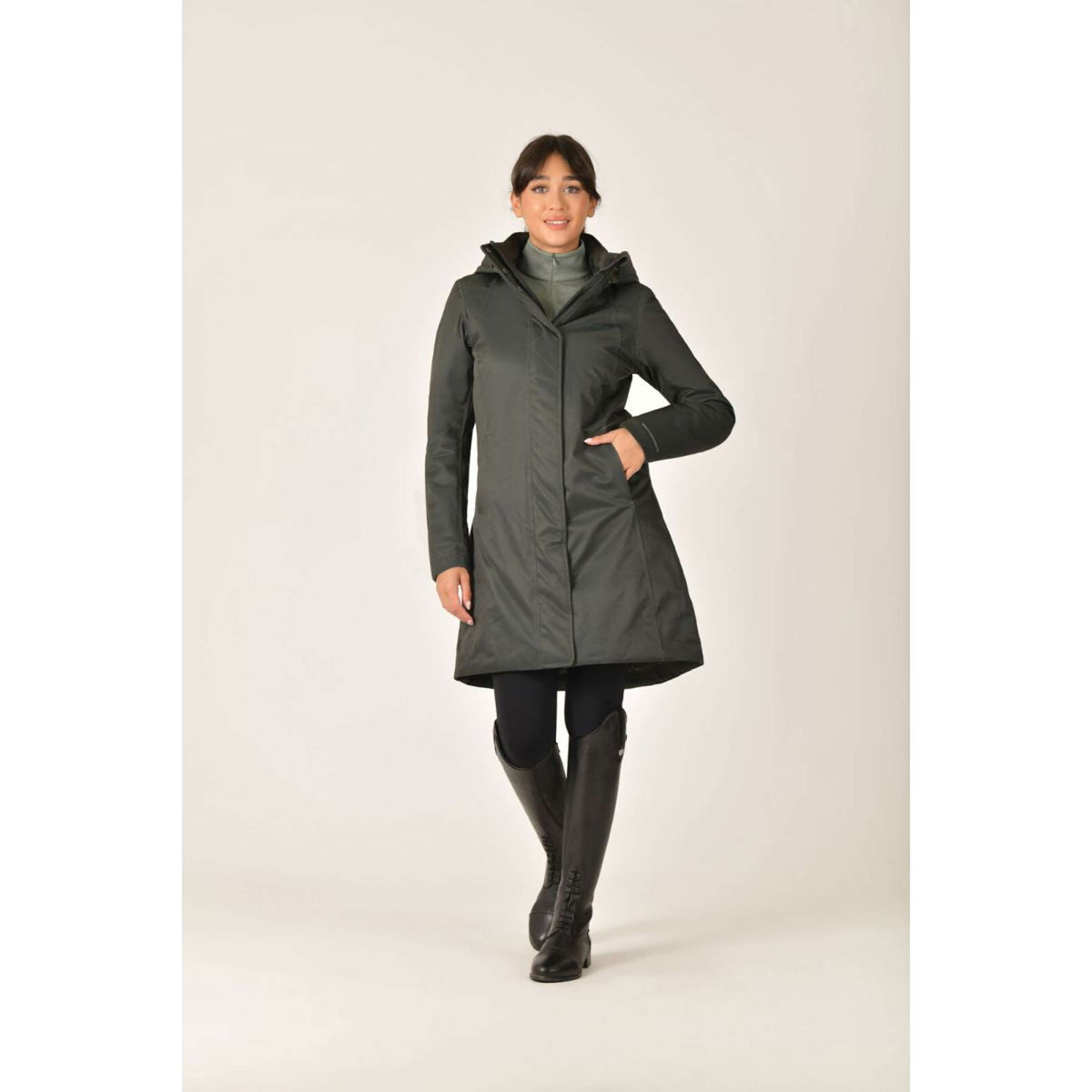 WeatherBeeta Veste Longue All Purpose Waterproof Midnight Green