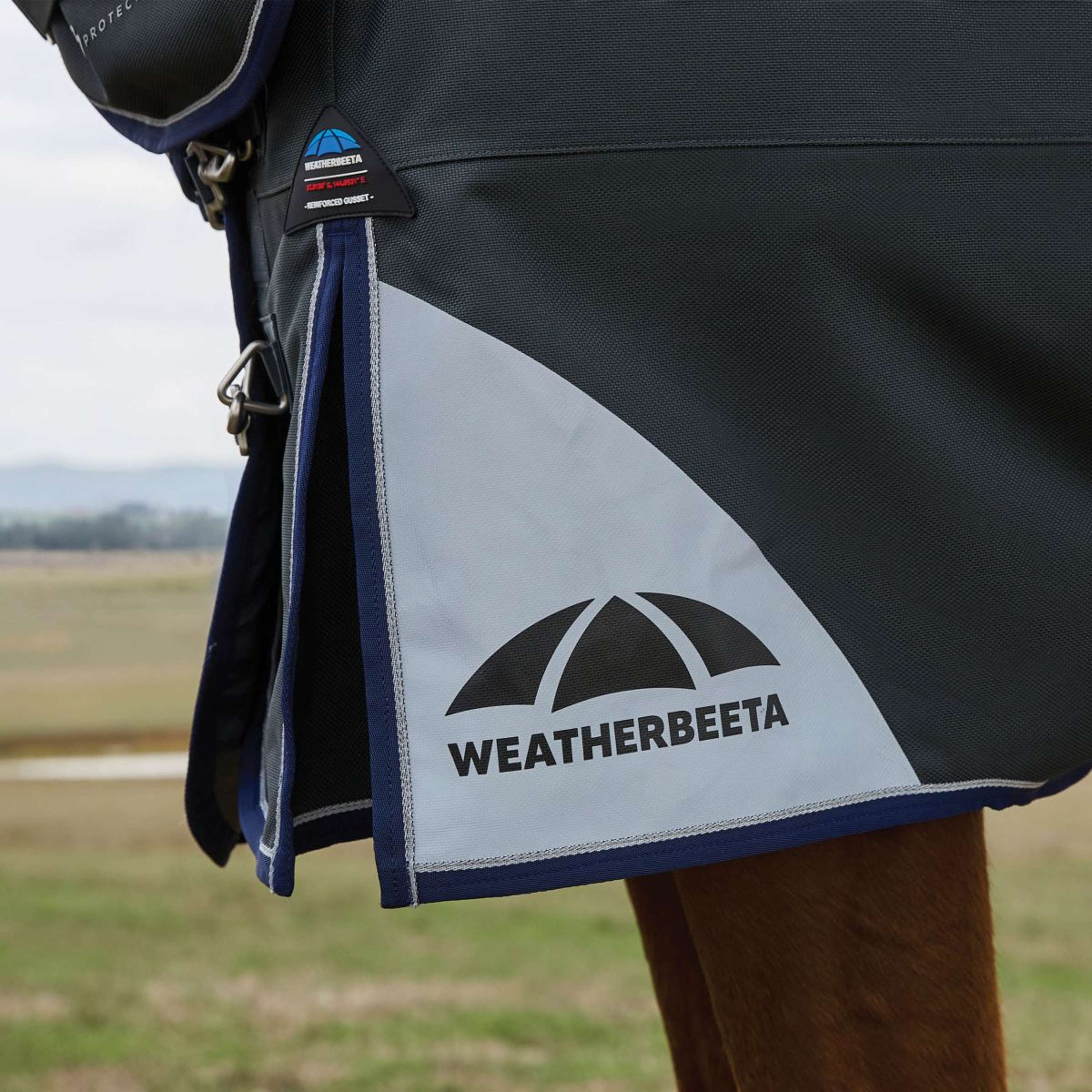 WeatherBeeta ComFiTec Ultra Turnout Detach-A-Neck 360g Charbon