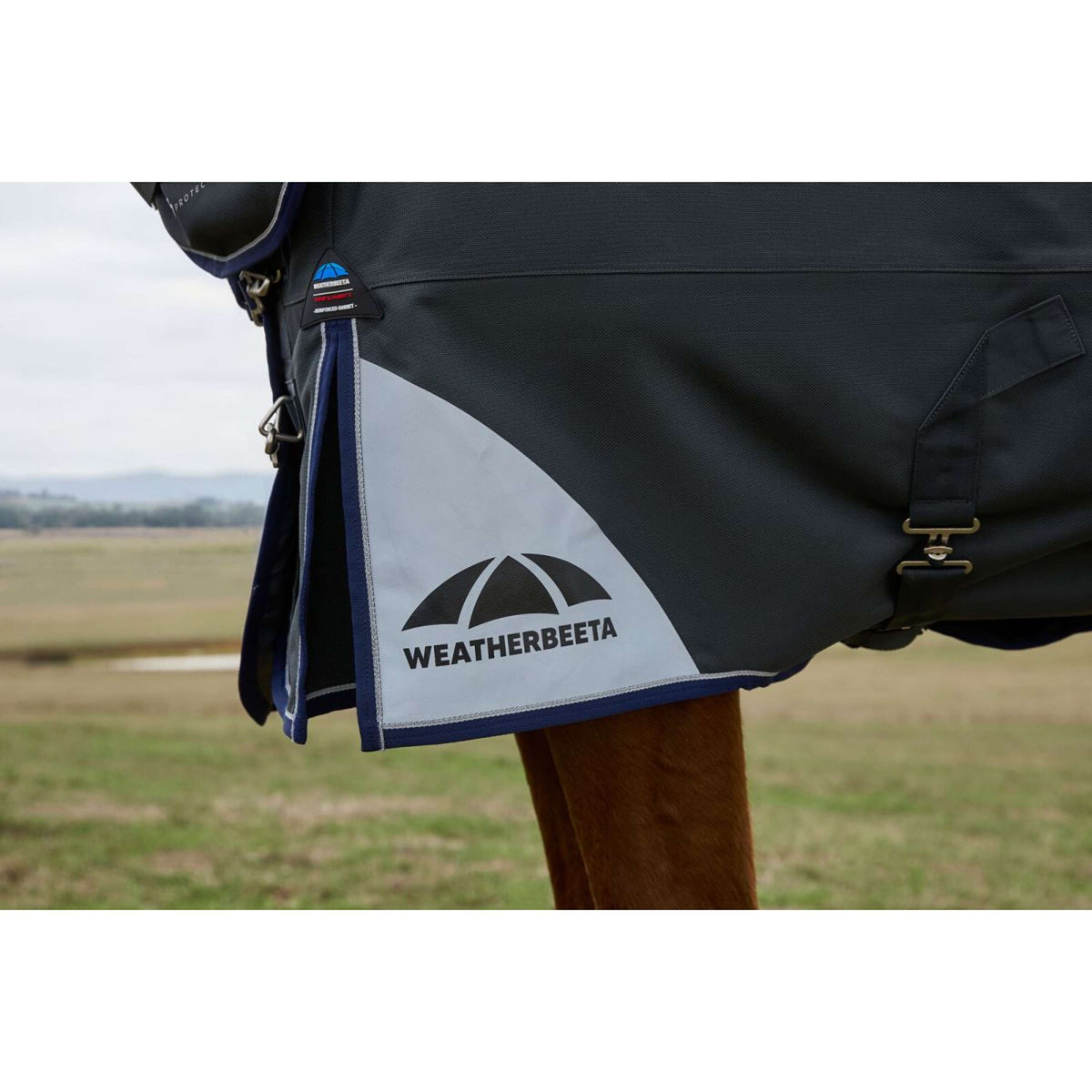 WeatherBeeta ComFiTec Ultra Turnout Detach-A-Neck 220g Charbon