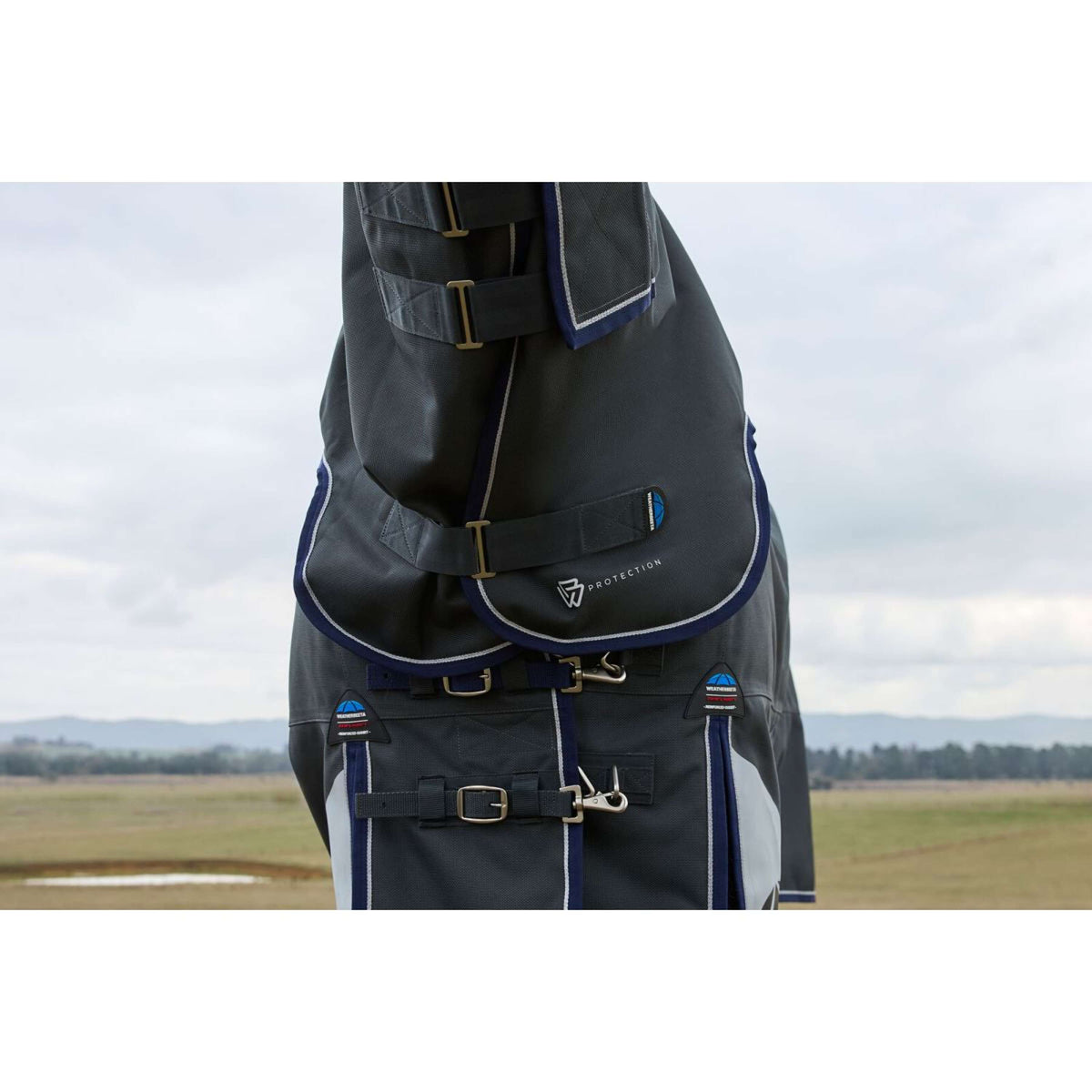 WeatherBeeta ComFiTec Ultra Turnout Detach-A-Neck 220g Charbon