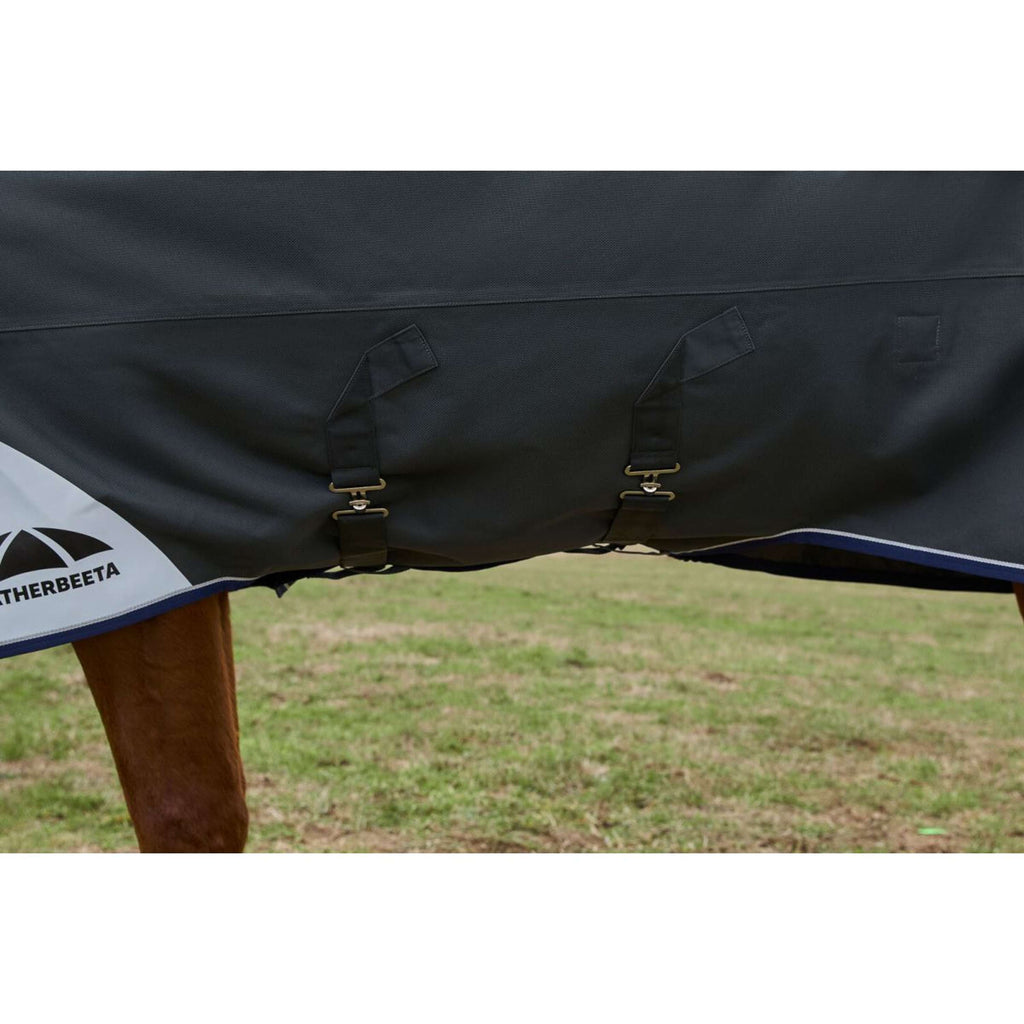 WeatherBeeta ComFiTec Ultra Turnout Detach-A-Neck 100g Charbon