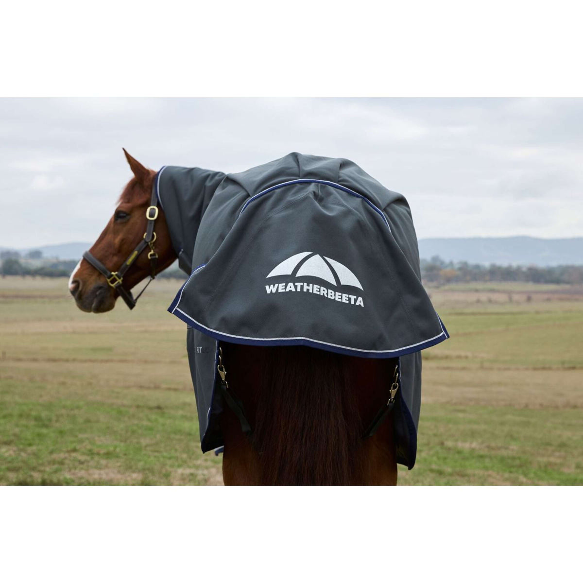 WeatherBeeta ComFiTec Ultra Turnout Detach-A-Neck 220g Charbon