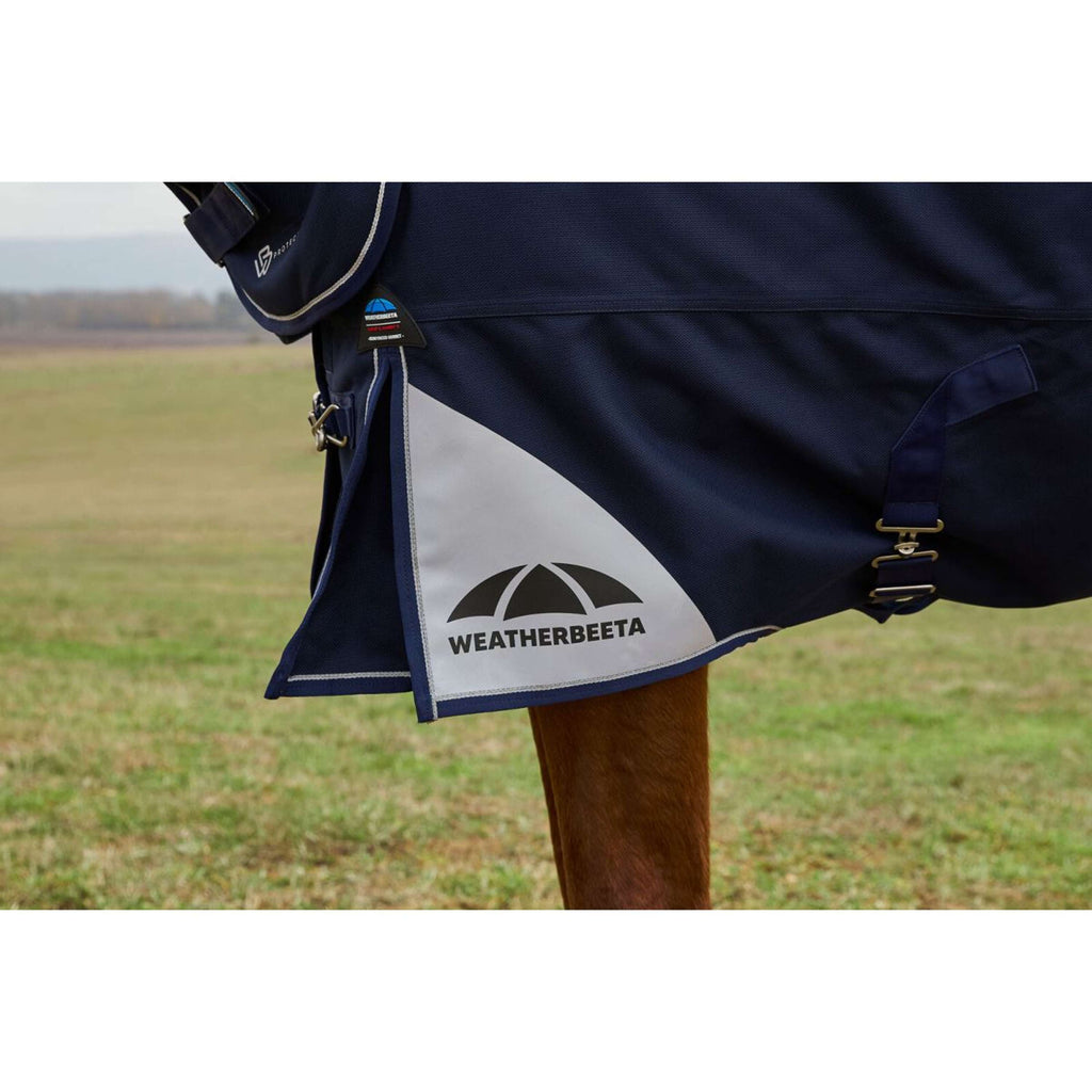 WeatherBeeta ComFiTec Ultra Turnout Detach-A-Neck 220g Marin