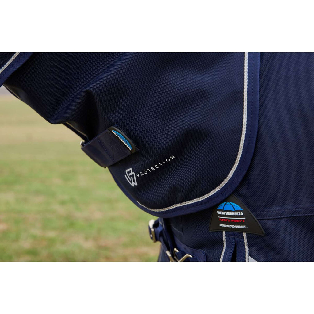 WeatherBeeta ComFiTec Ultra Turnout Detach-A-Neck 220g Marin