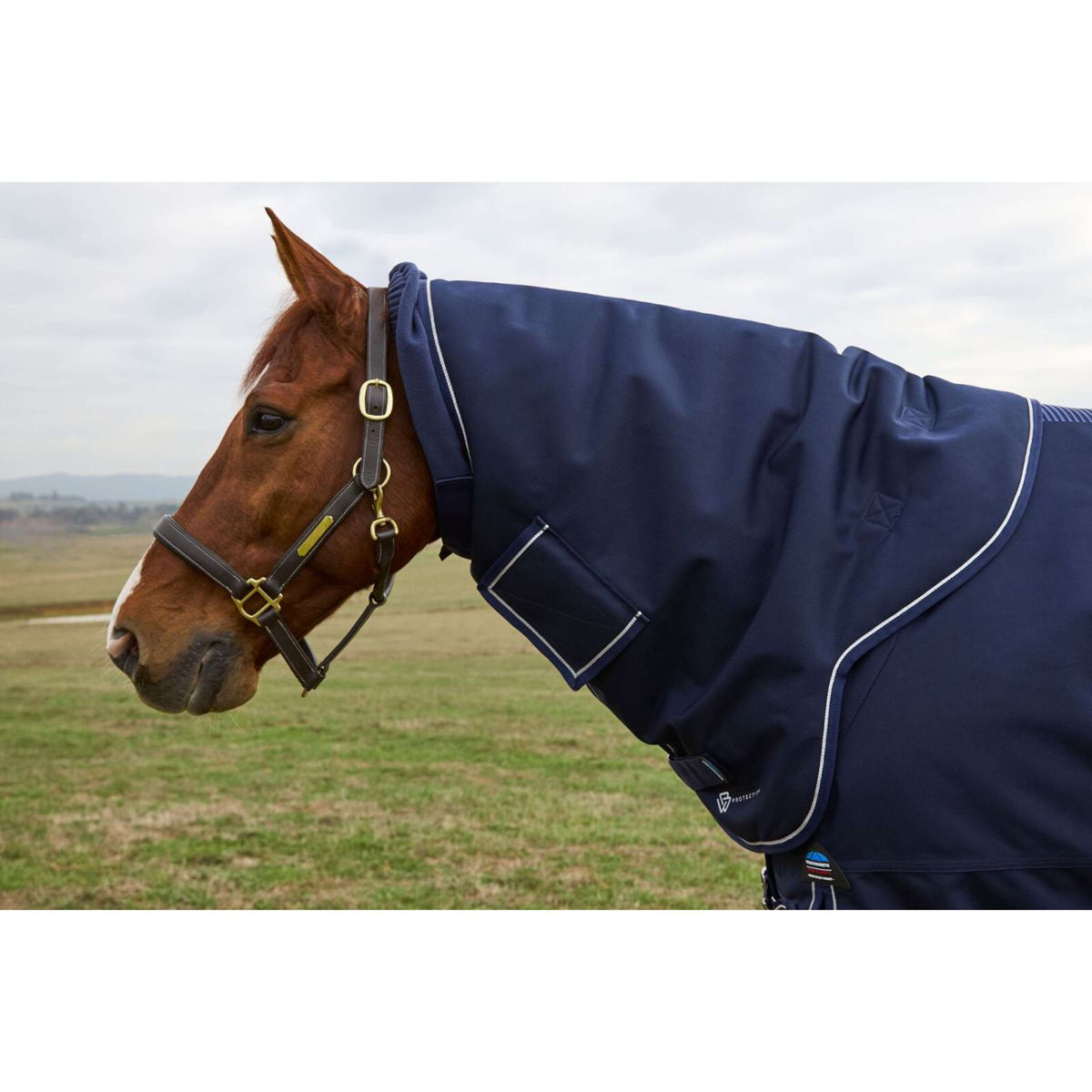WeatherBeeta ComFiTec Ultra Turnout Detach-A-Neck 220g Marin