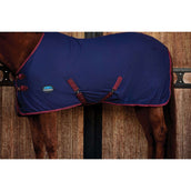 WeatherBeeta Chemise Rafraîchissante Cotton Sheet Standard Neck Marine/Bordeaux