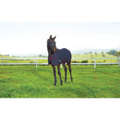 WeatherBeeta Couverture pour Poulain 1200D Standard Neck 220g Marine/Bordeaux