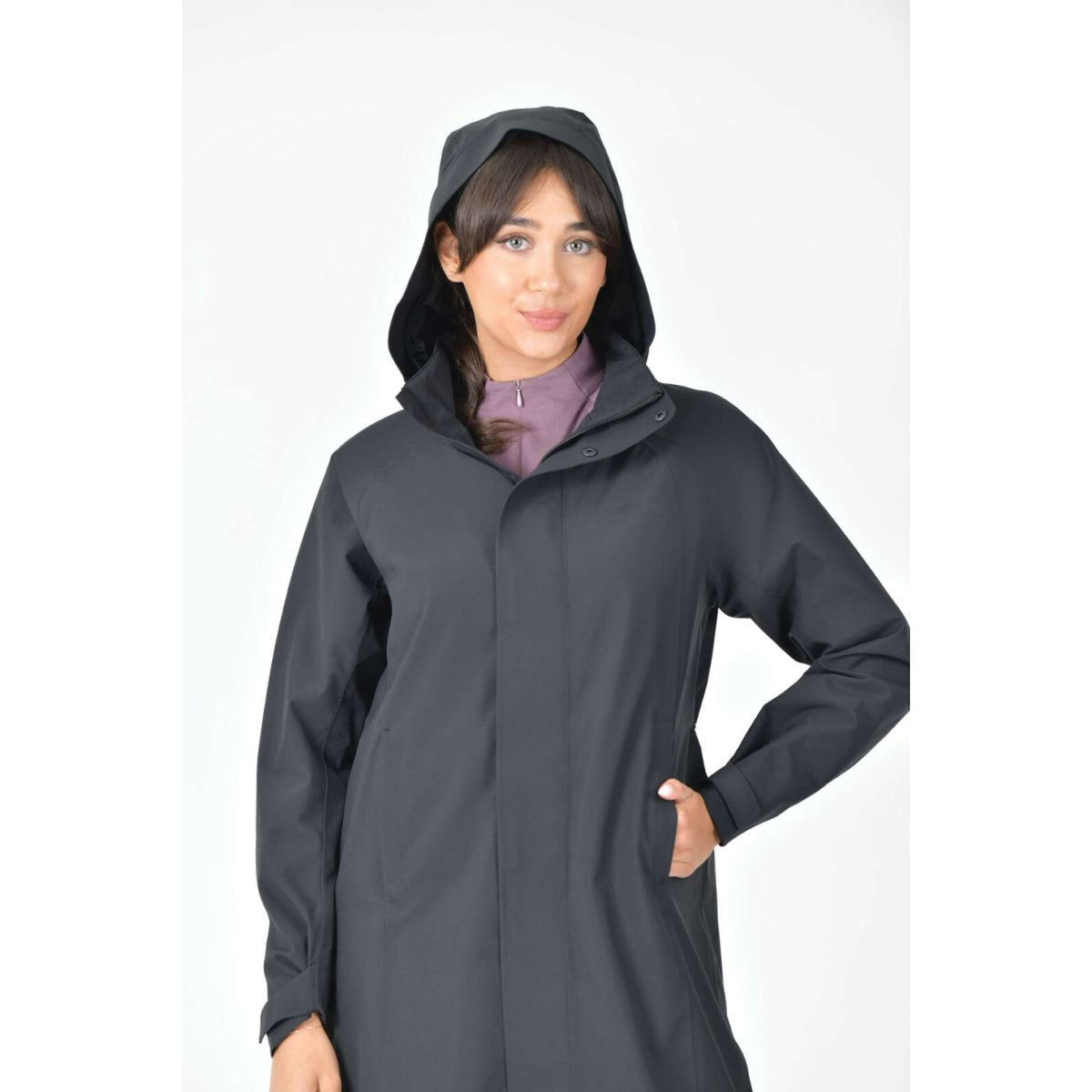 WeatherBeeta Veste Longue Windbreaker Longline Noir