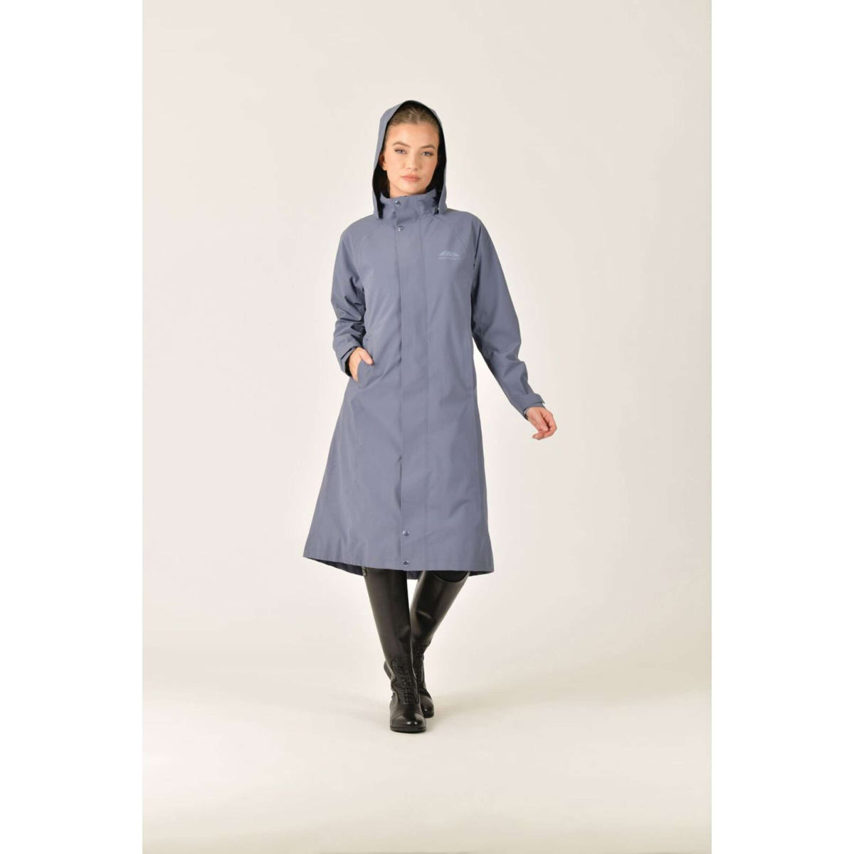 WeatherBeeta Veste Longue Windbreaker Longline Slate Blue
