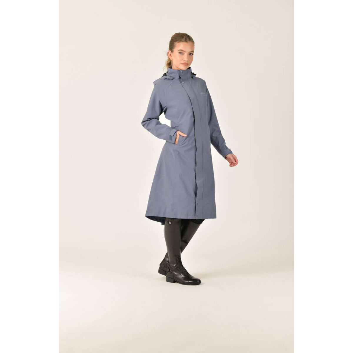 WeatherBeeta Veste Longue Windbreaker Longline Slate Blue