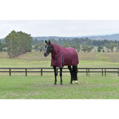 WeatherBeeta ComFiTec Essential Turnout Detach-A-Neck 220g Bourgogne/Marine