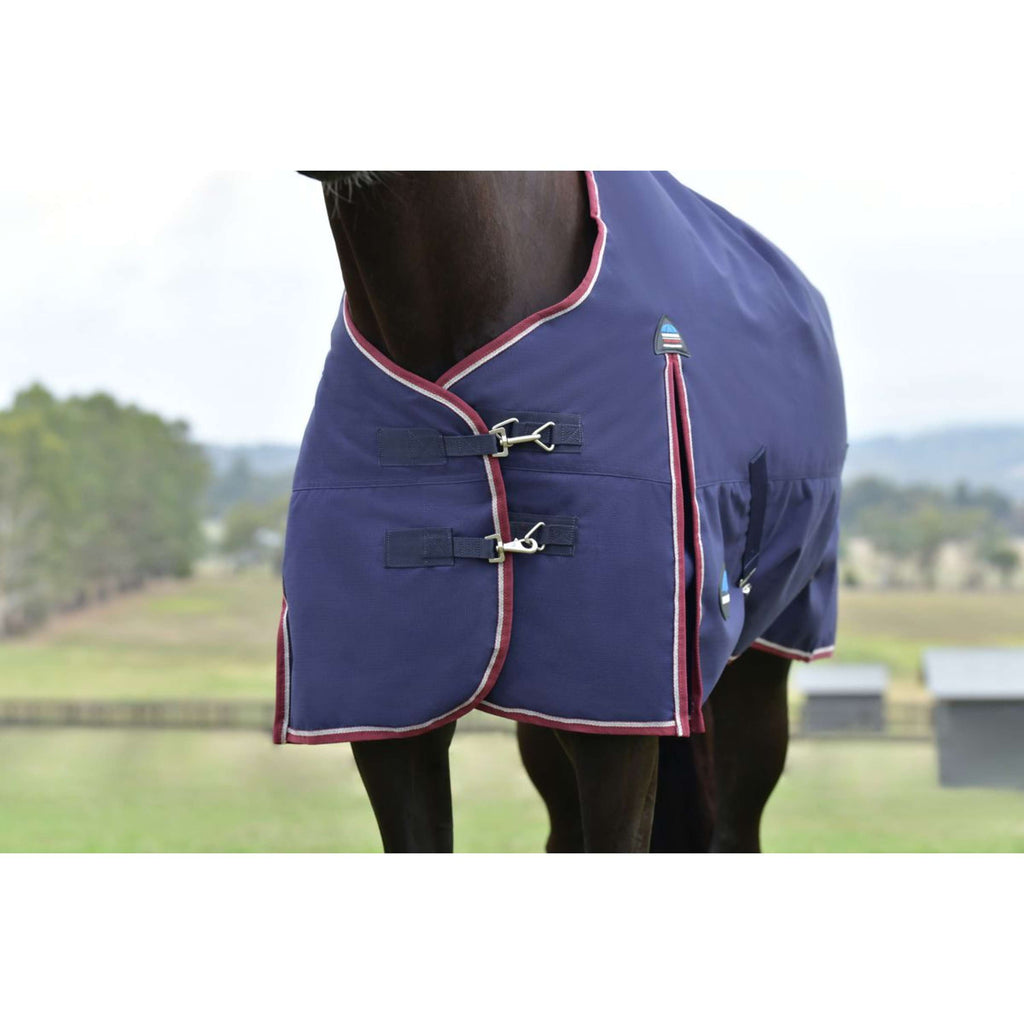 WeatherBeeta ComFiTec Essential Turnout 220g Marine/Bordeaux