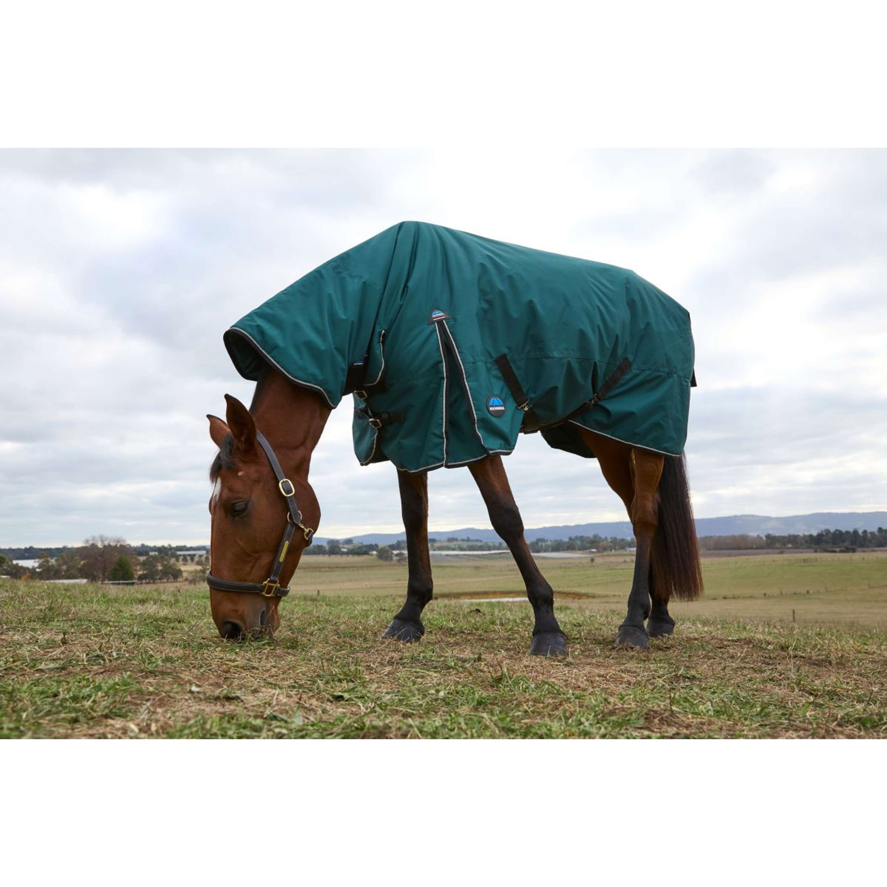 Copri Collo Per Cavallo WeatherBeeta ComFiTec Classic 100g - Rosso/Argento