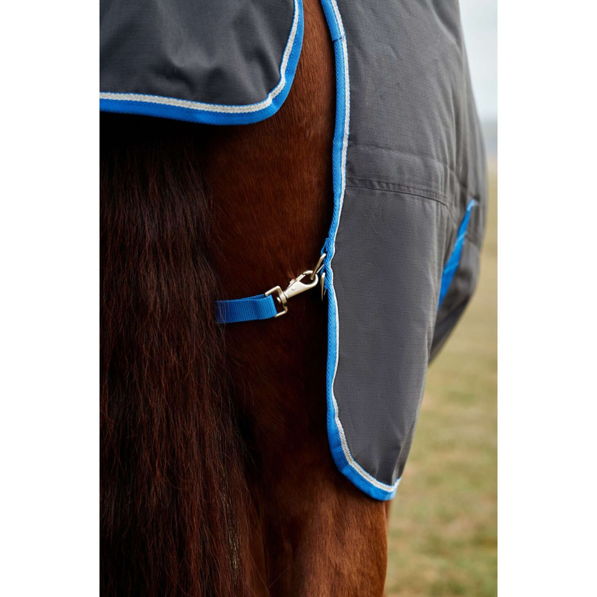 WeatherBeeta ComFiTec Tyro Turnout Combo Neck 220g Noir/Cobalt