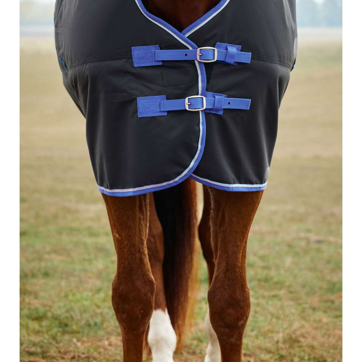 WeatherBeeta ComFiTec Tyro Turnout Standard Neck 220g Noir/Cobalt