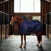 WeatherBeeta Couverture d'Écurie ComFiTec PP Channel Quilt Detach-A-Neck 220g Navy/Charcoal