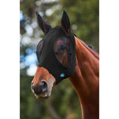 WeatherBeeta Masque Anti-Mouches ComFiTec Stretch avec Oreilles Noir/Noir