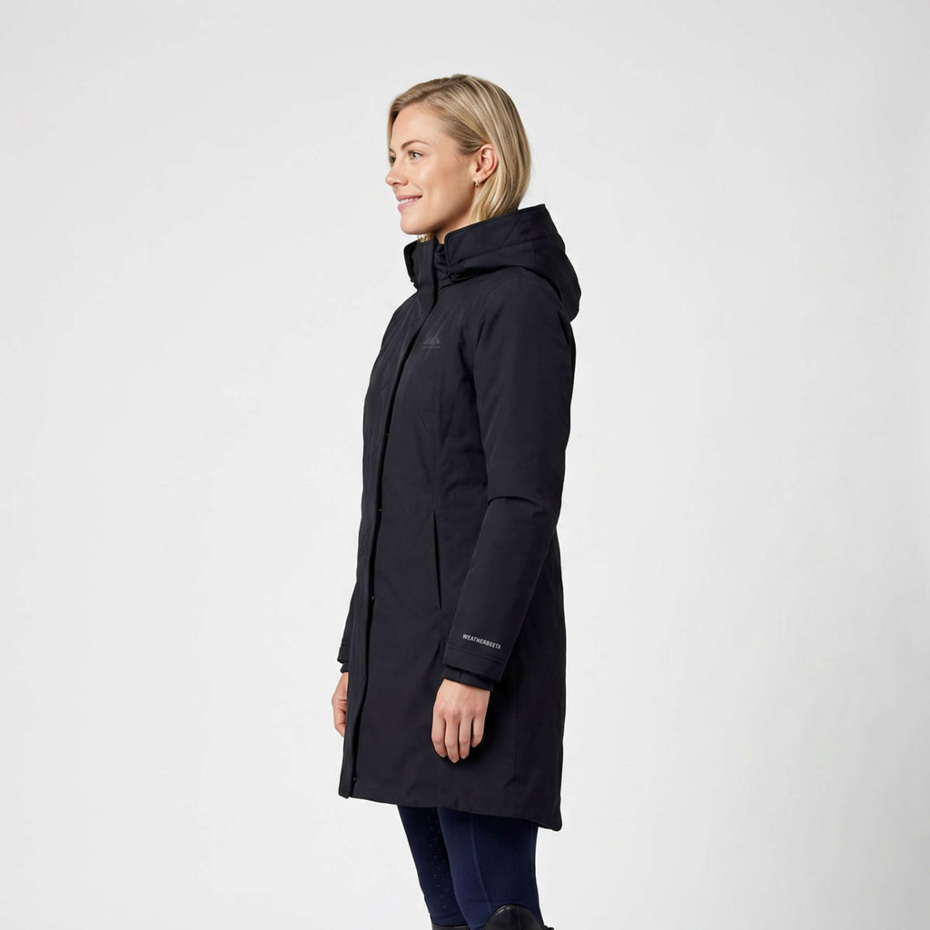 WeatherBeeta Veste Longue Protect Waterproof Insulated Longline Noir