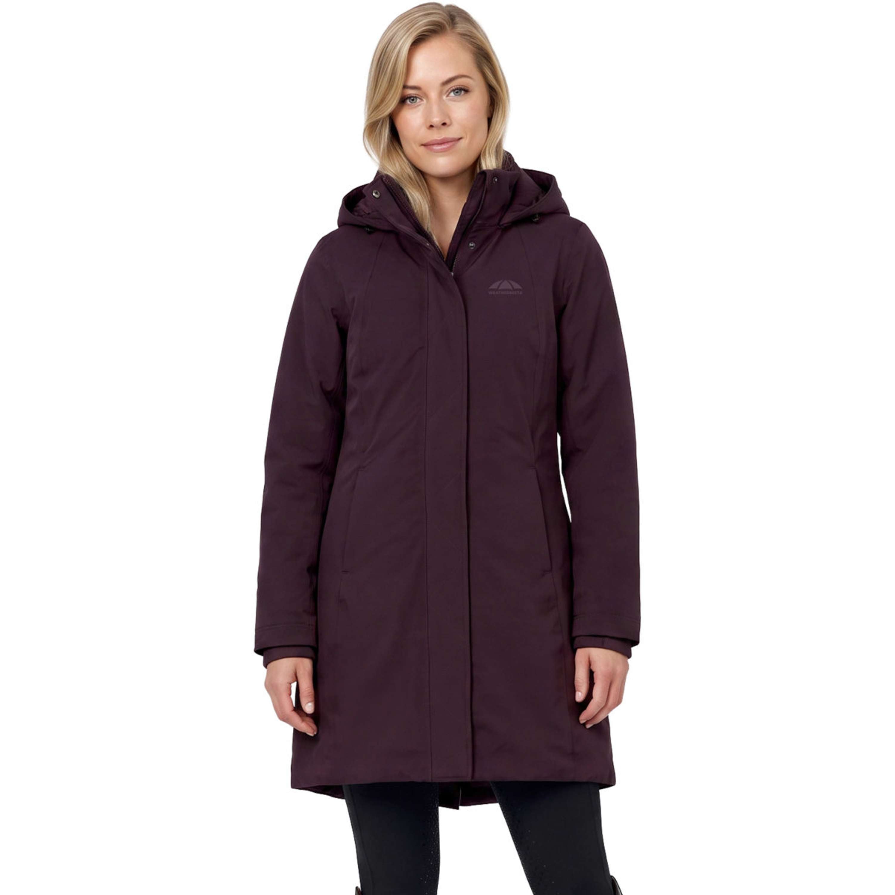 WeatherBeeta Veste Longue Protect Waterproof Insulated Longline Blackberry